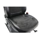 Sitz Beifahrersitz rechts VW Passat 3C B7 Variant schwarz Leder/Alcantara