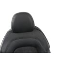 Beifahrersitz Sitz vorne rechts Alcantara-Leder schwarz Audi TT 8J Sitzheizung