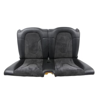 Rücksitzbank Rückbank Rücksitz Alcantara-Leder schwarz Audi TT 8J Coupe