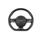 Lenkrad Leder Abgeflacht 8J0419091-8J0880201H Audi TT 8J A3 8P komplett schwarz