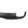Stoßstange Spoiler Hinten 8J0807421 Audi TT 8J Diffusor schwarz Auspuff links