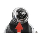 6 Gang Schaltknauf Schaltmanschette Leder soul 8J0711113 Audi TT 8J Schalthebel