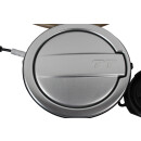 Tankdeckel Audi TT 8J Ausschnitt und Tankdeckel mit Stellelement 8J0809900G