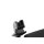 Sonnenblenden Schminkspiegel schwarz links 8J8857551 Audi TT 8J Coupe Fahrerseite
