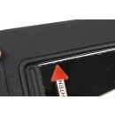 Sonnenblende Schminkspiegel schwarz rechts 8J8857552 Audi TT 8J Coupe Beifahrerseite