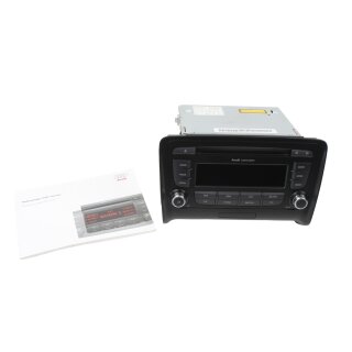 Concert CD-Radio 8J0035186J Audi TT 8J Coupe Roadster Autoradio mit Code
