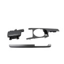 Dekorleisten steelmetallic Handschuhfach Aschenbecher Rahmen Audi TT 8J