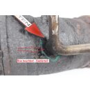 Audi S3 8P 2.0TFSI quattro Downpipe mit 200 Zellen HJS Katalysator BASTLERTEIL