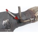 Audi S3 8P 2.0TFSI quattro Downpipe mit 200 Zellen HJS Katalysator BASTLERTEIL
