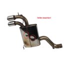 Milltek Sportauspuffanlage Audi S3 8P Bj. 2007-2012 Endrohr 2x80mm rund