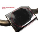 Milltek Sportauspuffanlage Audi S3 8P Bj. 2007-2012 Endrohr 2x80mm rund