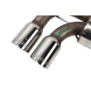 Milltek Sportauspuffanlage Audi S3 8P Bj. 2007-2012 Endrohr 2x80mm rund