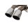 Milltek Sportauspuffanlage Audi S3 8P Bj. 2007-2012 Endrohr 2x80mm rund