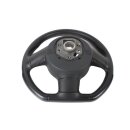 Lenkrad abgeflacht 3 Speichen 8P0419091CR Audi S3 8P TT 8J Leder schwarz