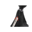 Schaltknauf 6 Gang 8P0863278CC Audi S3 8P Schaltmanschette Leder soul/silber