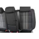 Rücksitzbank VW Golf Plus 5M Match Rückbank Kopfstütze Stoff/Leder schwarz/grau