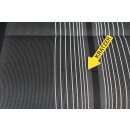 Rücksitzbank VW Golf Plus 5M Match Rückbank Kopfstütze Stoff/Leder schwarz/grau