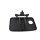 Klapptisch 1T0881861E hinten Sitz Lehne VW Touran 1T3 Golf Plus Tiguan 5N / 2