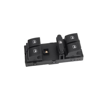 Fensterheberschalter 4 fach 1K4959857B VW Golf 5-6 Passat 3C Jetta Polo 6R Seat