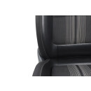 Fahrersitz VW Golf Plus 5M Match Sitz vorne links Stoff/Leder schwarz/grau