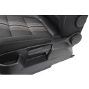 Fahrersitz VW Golf Plus 5M Match Sitz vorne links Stoff/Leder schwarz/grau