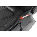 Fahrersitz VW Golf Plus 5M Match Sitz vorne links Stoff/Leder schwarz/grau
