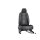 Beifahrersitz VW Golf Plus 5M Match Sitz vorne rechts Stoff/Leder schwarz/grau