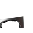Schaltsackrahmen Mittelkonsole 8P0864261P Audi A3-S3 8P aluminium Schaltgetriebe