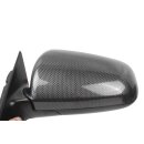 Aussenspiegel elektrisch verstellbar links Audi A3 8P 2/3 Türer Carbon look Fahrerseite beheizbar
