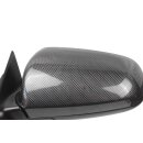 Aussenspiegel elektrisch verstellbar links Audi A3 8P 2/3 Türer Carbon look Fahrerseite beheizbar