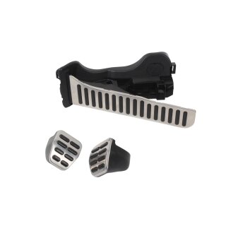 Alu Pedalauflagen Gaspedal VW Golf 5-6 Eos Scirocco Audi A3 Pedalerie Kupplung