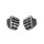 Alu Pedalauflagen Gaspedal VW Golf 5-6 Eos Scirocco Audi A3 Pedalerie Kupplung