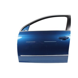 Tür vorne links VW Passat 3C B6 Fahrertür Fahrerseite Variant Limousine LC5C blue