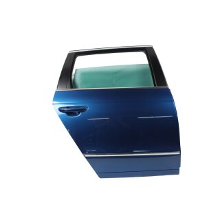 Tür hinten rechts VW Passat 3C B6 Variant Beifahrerseite Kombi LC5C blue