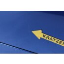 Tür hinten rechts VW Passat 3C B6 Variant Beifahrerseite Kombi LC5C blue