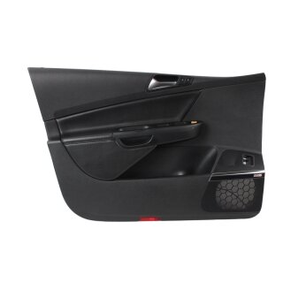 Türverkleidung vorne links Kunstleder schwarz VW Passat 3C B6 R36 Fahrerseite Dynaudio