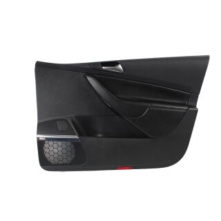Türverkleidung vorne rechts Kunstleder schwarz VW Passat 3C B6 R36 Beifahrerseite Dynaudio