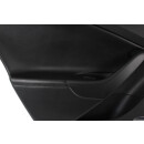 Türverkleidung hinten links Kunstleder schwarz VW Passat 3C B6 Variant R36 Fahrerseite Dynaudio