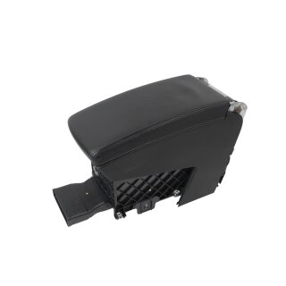 Mittelarmlehne MAL schwarz Leder 3C0864207M VW Passat 3C B6-B7 Ober-Unterteil