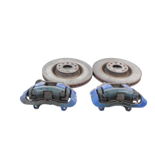 Bremsanlage VW Passat 3C R36 345x30 R32 Audi S3 8P Seat Leon Cupra Bremssättel Scheiben-Klötze