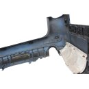 Stoßstange hinten mit PDC VW Passat 3C R36 Variant LC5C blue 3C9807421D AHK Ausschnitt