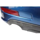 Stoßstange hinten mit PDC VW Passat 3C R36 Variant LC5C blue 3C9807421D AHK Ausschnitt