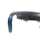 Stoßstangen hinten mit PDC VW Passat 3C R36 Variant LC5C blue 3C9807421D AHK Ausschnitt