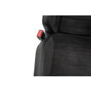 Sitz vorne links VW Passat 3C B6 R36 Teilleder Alcantara Leder schwarz elektrisch