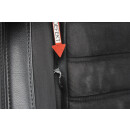 Sitz vorne links VW Passat 3C B6 R36 Teilleder Alcantara Leder schwarz elektrisch