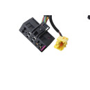 Sitz vorne rechts VW Passat 3C B6 R36 Teilleder Alcantara Leder schwarz elektrisch