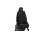 Sitz vorne rechts VW Passat 3C B6 R36 Teilleder Alcantara Leder schwarz elektrisch