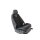 Sitz vorne rechts VW Passat 3C B6 R36 Teilleder Alcantara Leder schwarz elektrisch