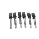 Zündspulen 6 Stück 022905715A Audi TT 8J A3 8P 3.2 -3,6 V6 VW Golf 5 R32 Passat R36  BWS-BUB Motor