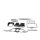Dekorleisten Blenden Armaturenbrett aluminium engine Spin VW Passat 3C B6 R36